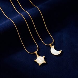 bijoux-1856-da1-1.jpg Collier Lune & Étoiles Sertis Acier Inoxydable