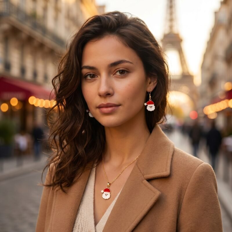 Set boucles Noël - Fêtes magiques en acier