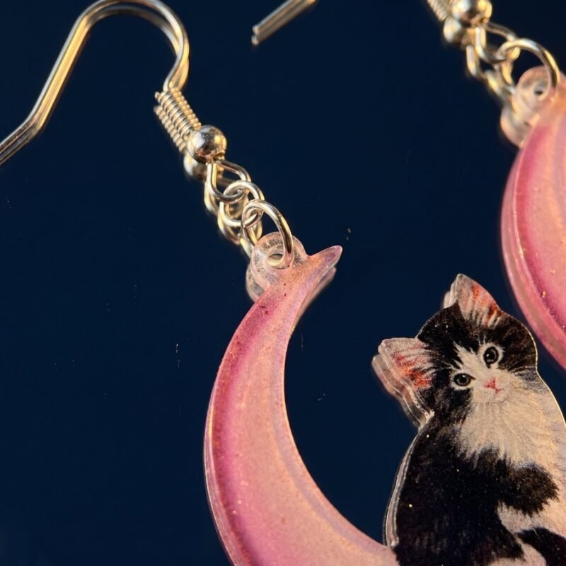 bijoux-2412-macro-1.jpg Boucles d'oreilles lune univers acrylique chat