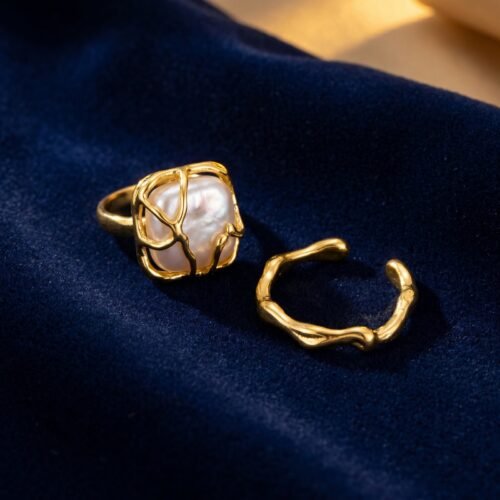 bijoux-3200-da1-1.jpg Bague Lune Perle Acier Inoxydable Design Unique 316L