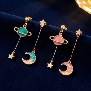 bijoux-3562-da1-1.jpg Boucles Étoile Lune Rose Goutte Cosmique